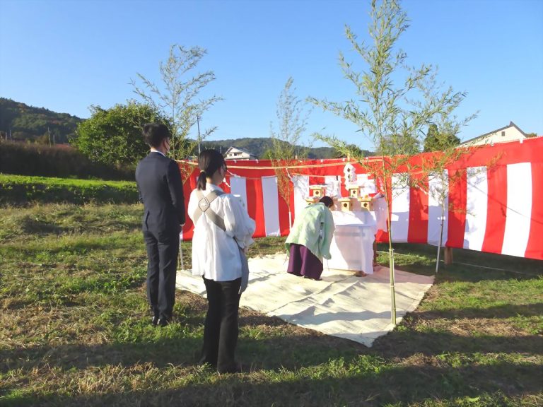 Nさん地鎮祭行いました