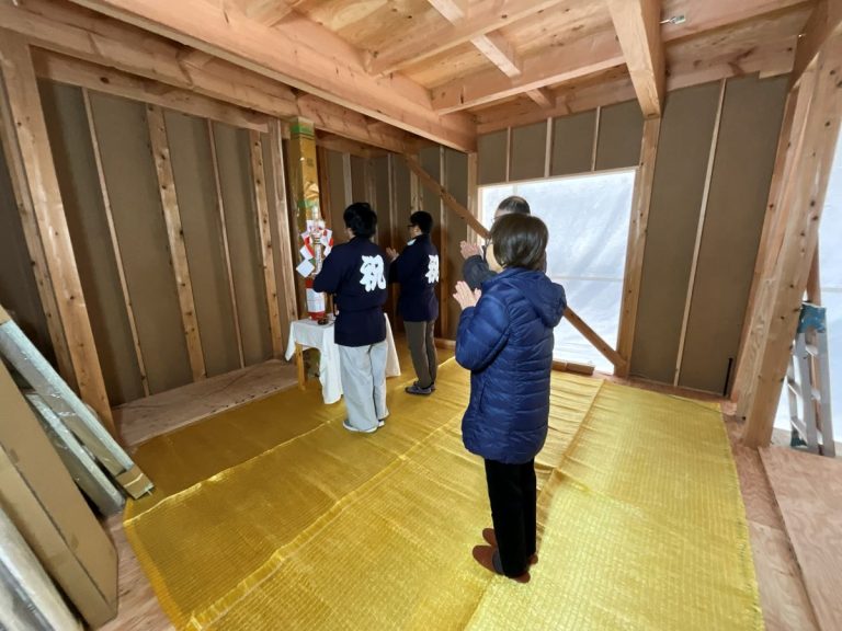 K邸 上棟式行いました